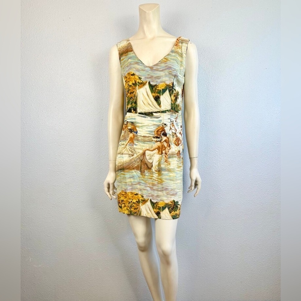 NWT Jams World Hawaiian Print Sheath Dress Size XL